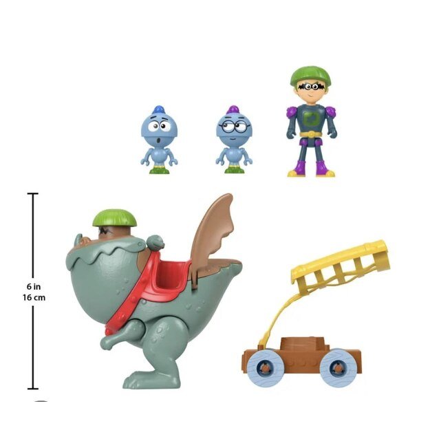 Rinkinys Mattel Fisher Price Dragon & Knights Catapult